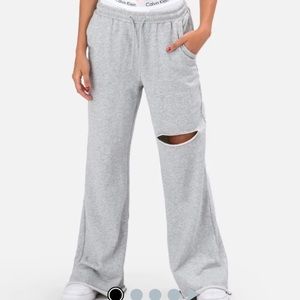 gray adika sweatpants